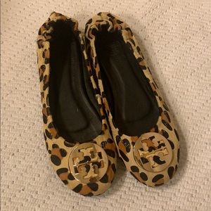 Tory Burch Leopard Reva Flats
